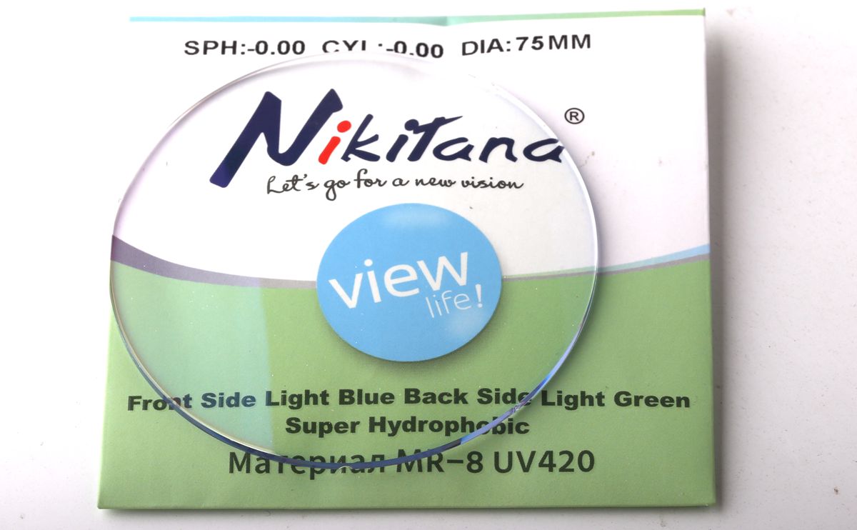№55 ЛИНЗА NIKITANA 1.61 Essilor BB MR-8 UV420