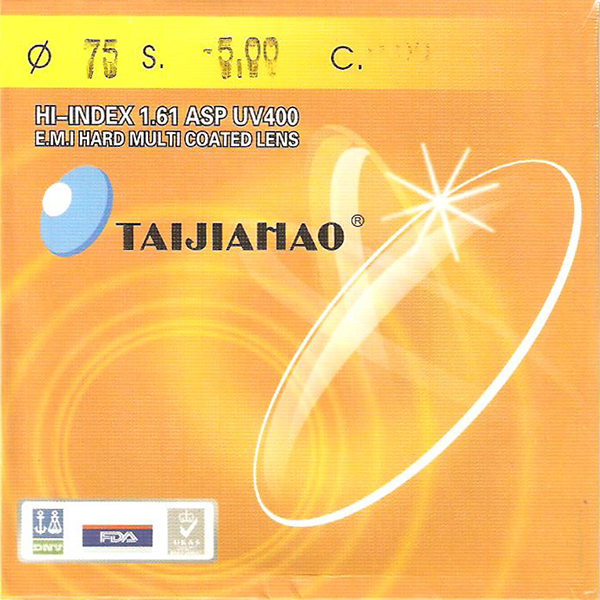 №35 1.61 АСФЕРИКА TAI JIA HAO С МУЛЬТИП.  GREEN