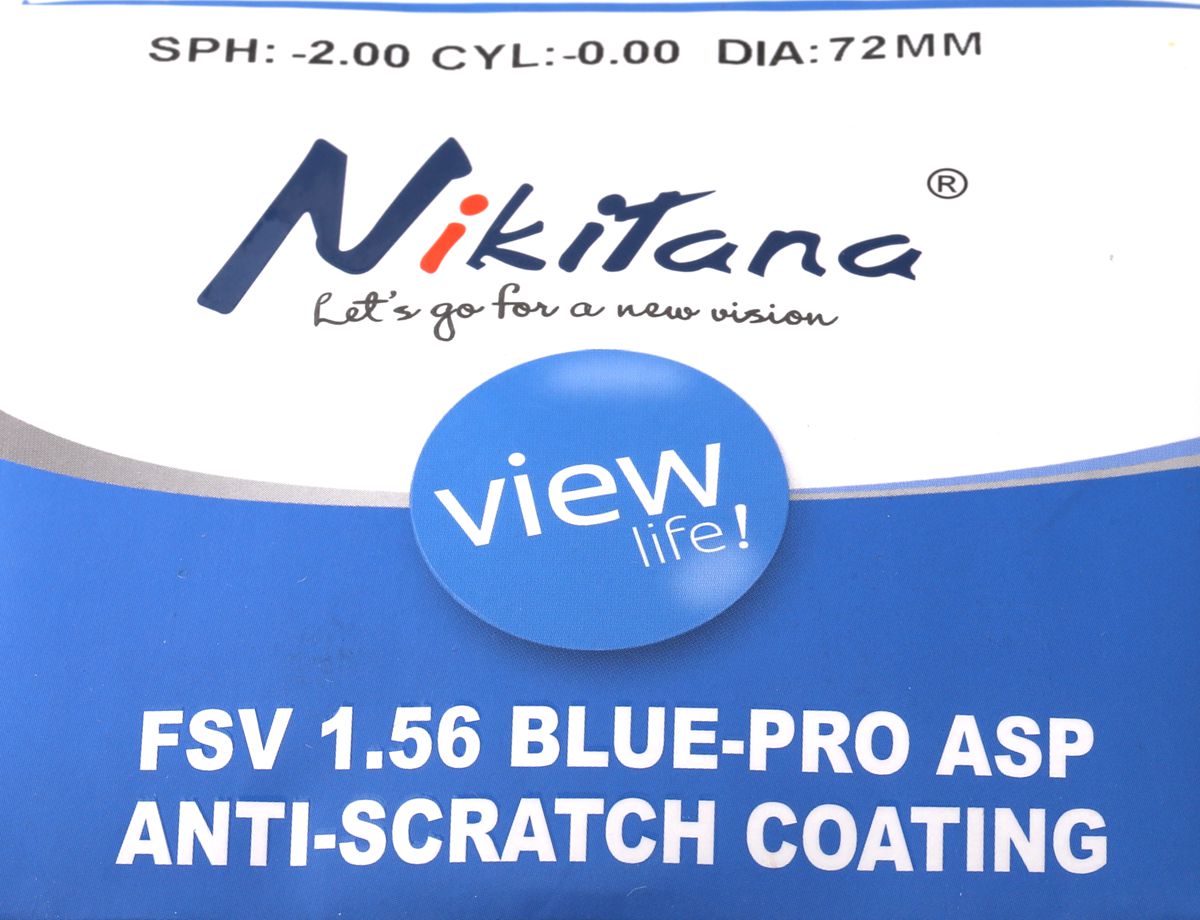 №64 1.56 Essilor NIKITANA BLUE-PRO ASP